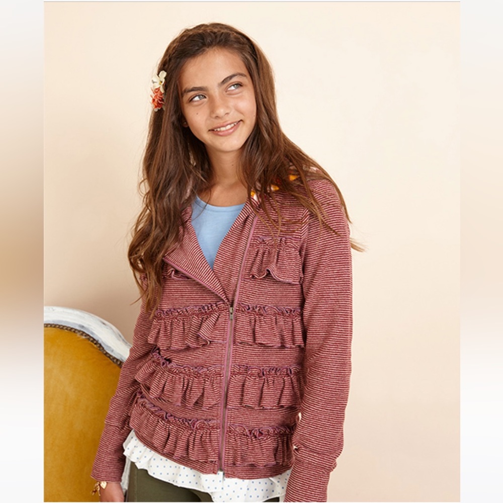 Matilda Jane Clothing | Red Half Past One Jacket - Girls - Picture 4 of 11